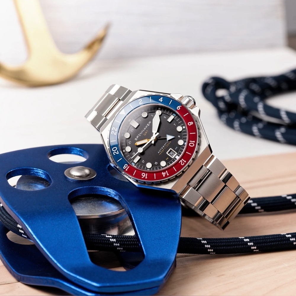 SPINNAKER Dumas GMT Automatic 44mm 300m Dive Watch - Picture 5 of 9